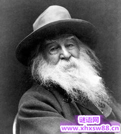 惠特曼名言