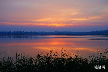 黄河夕阳