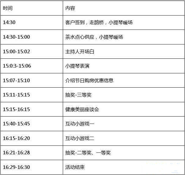 房地产七夕活动策划